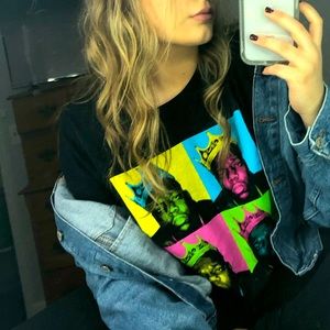 Vintage biggie smalls crop top